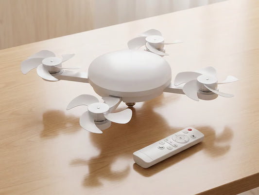 BreezeGlow™ 4-Blade Smart Ceiling Fan Light